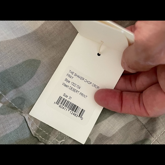 MOTHER cropped camouflage size 31 - Picture 9 of 10